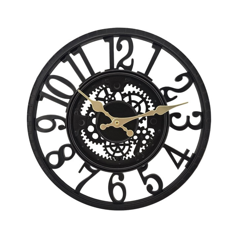Resin Art Wall Clock - Orologio da Parete per Esterni Impermeabile,