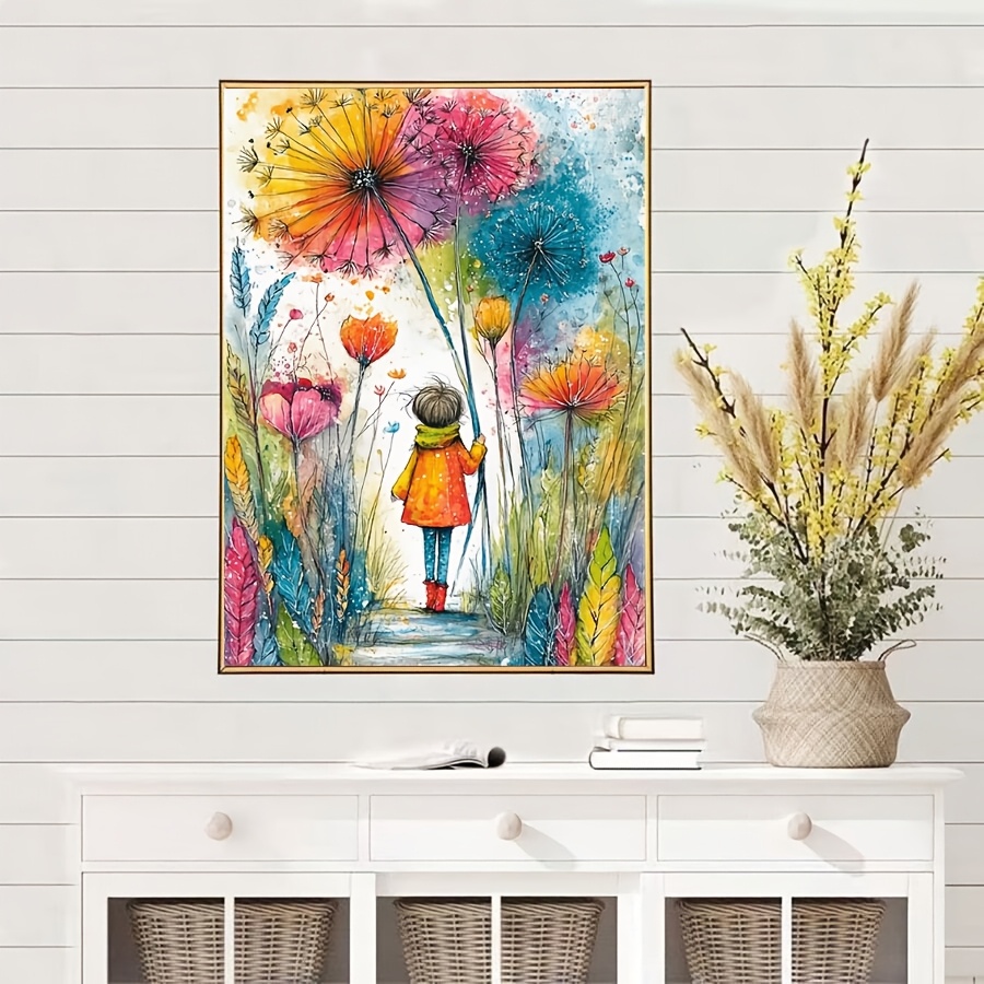 Resin Art Acrylic - Diamante Quadrato Completo, Senza Cornice, Nuovo