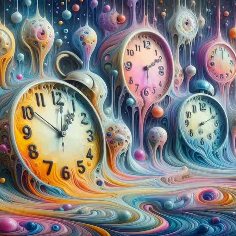 Resin Art Wall Clock - Kit Pittura Diamante Decorazione Parete Fai-da-te