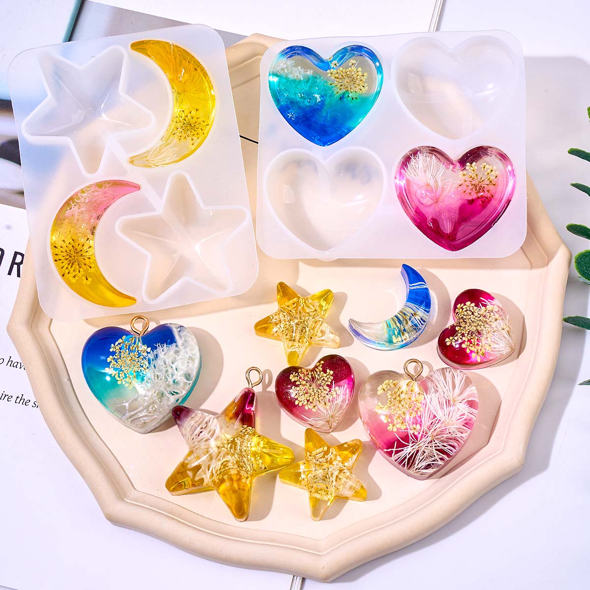 Resin Art Acrylic - Stampo in Silicone a Forma di