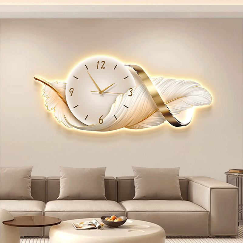 Resin Art Wall Clock - Orologio da parete in metallo di