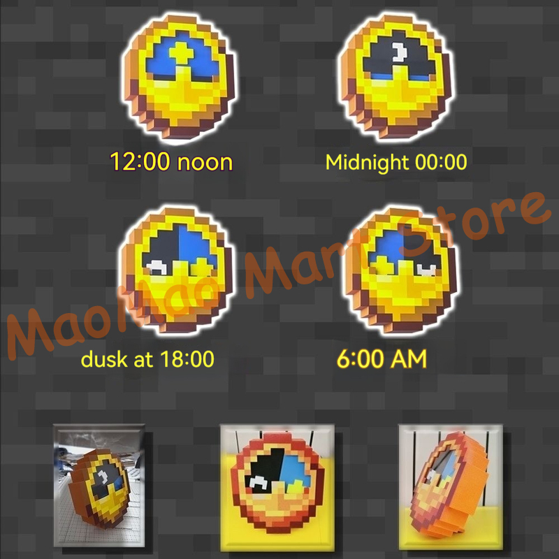 Chic Retro Pixel Art Style Oro - Resin Art Wall Clock recensione e prezzo