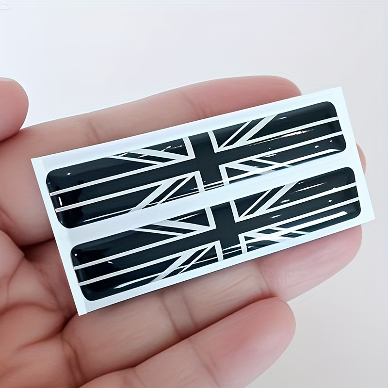 2 pezzi piccolo bandiera UK GB - Resin Art Logo recensione e prezzo