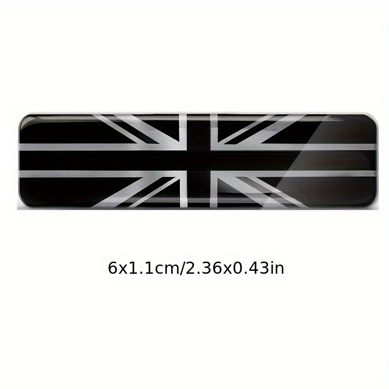 2 pezzi piccolo bandiera UK GB - Resin Art Logo recensione e prezzo
