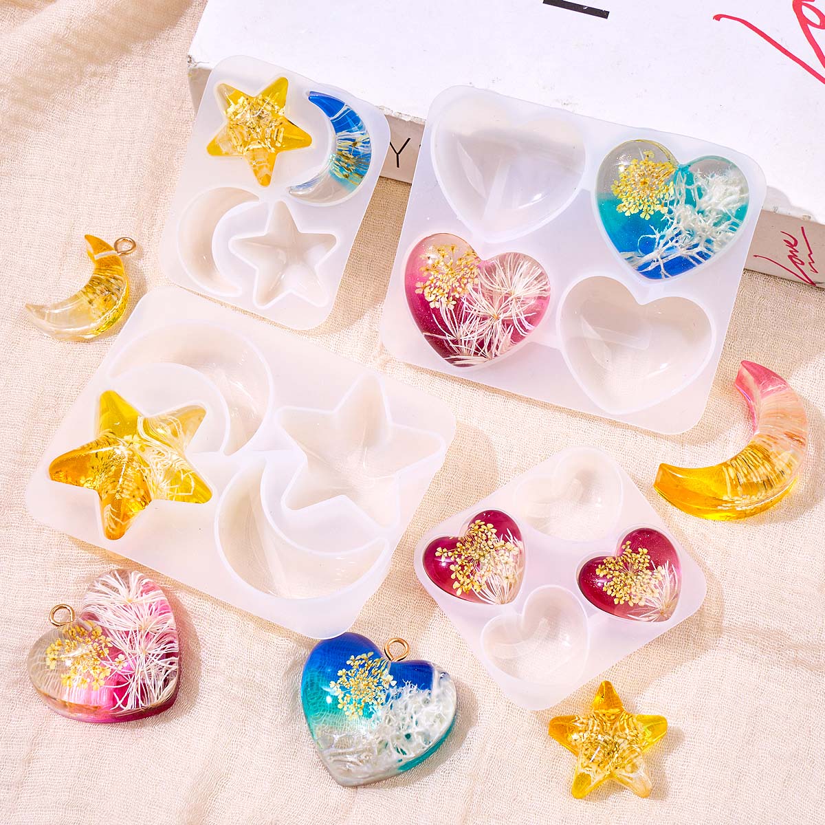 Stampo in Silicone a Forma di  - Resin Art Acrylic recensione e prezzo