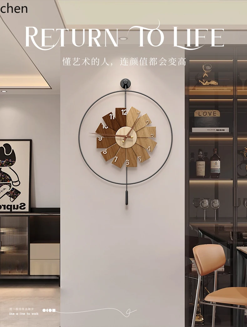 L15- Orologio da Parete Modern - Resin Art Wall Clock recensione e prezzo