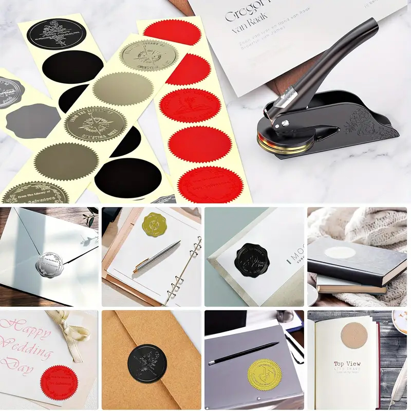 Timbro a secco personalizzato  - Resin Art Logo recensione e prezzo