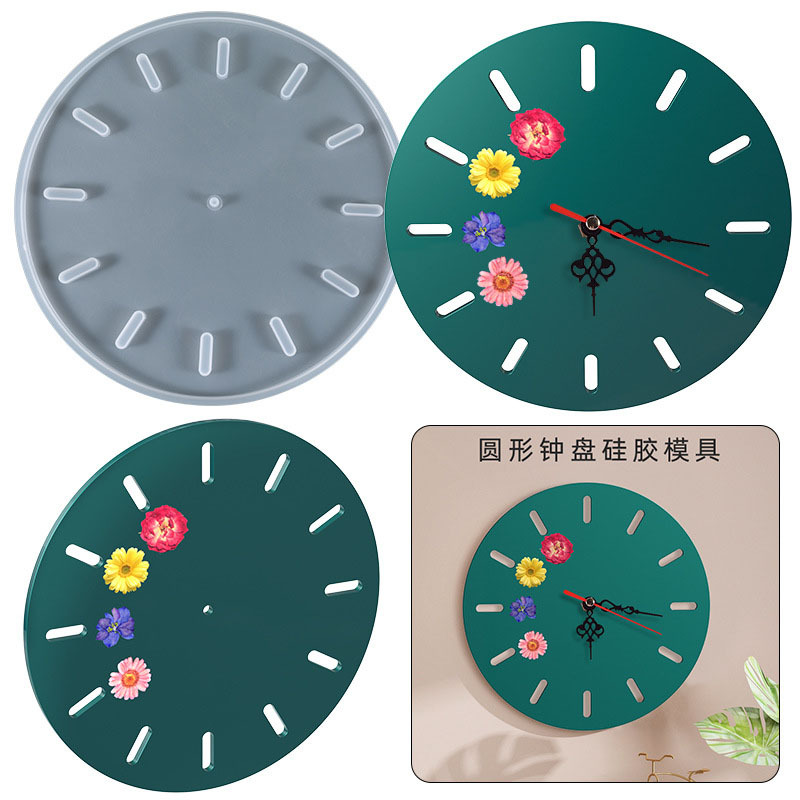Mappa del mondo Foglia di loto - Resin Art Wall Clock recensione e prezzo